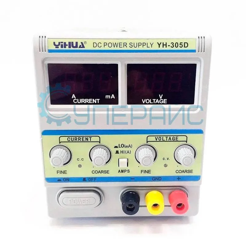 Источник питания постоянного тока YIHUA-305D (30 В, 5 А) фото 1