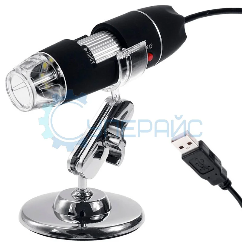 Цифровой USB микроскоп 1000X фото 1
