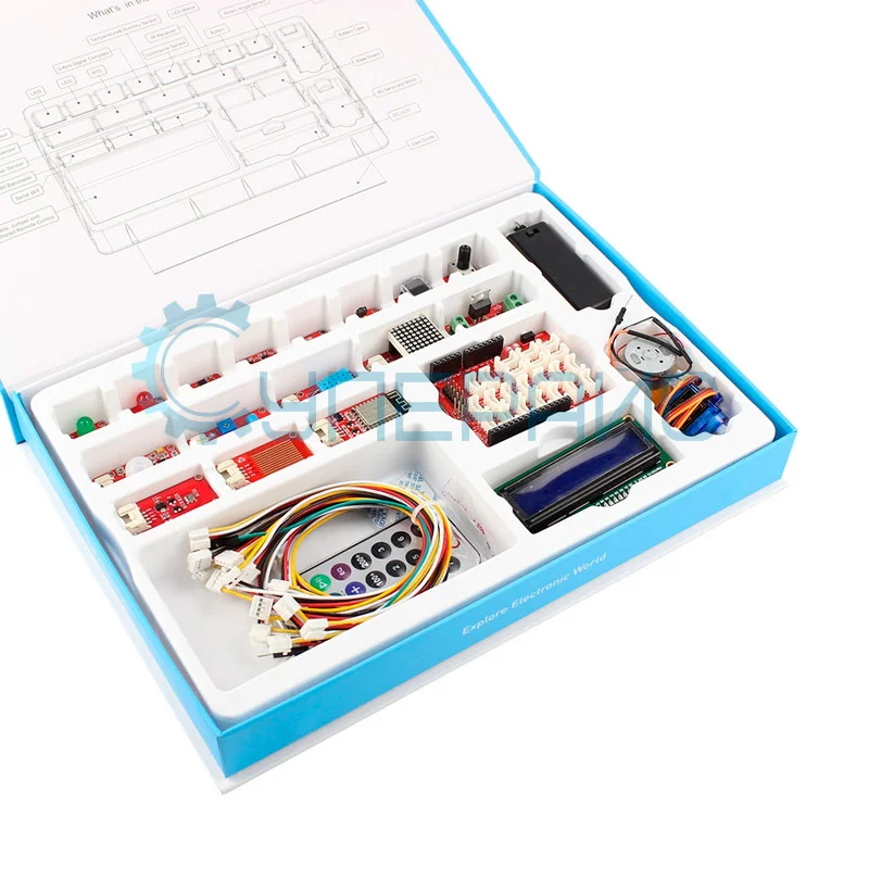 Стартовый комплект датчиков Elecrow Crowtail Advanced Kit для Arduino проектов фото 3