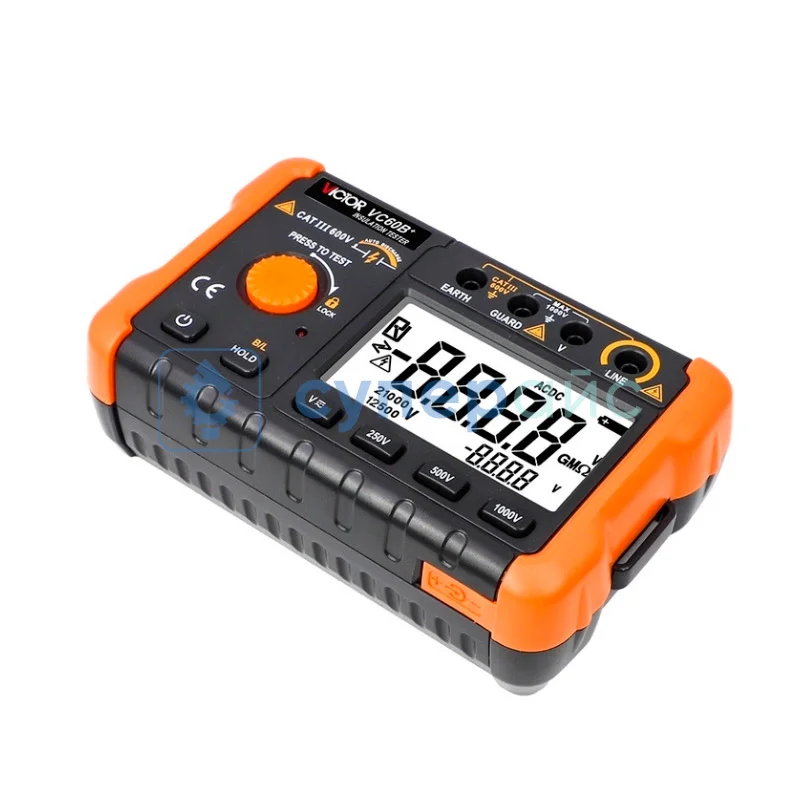 Прибор для измерения сопротивления изоляции VICTOR VC60B+ фото 1