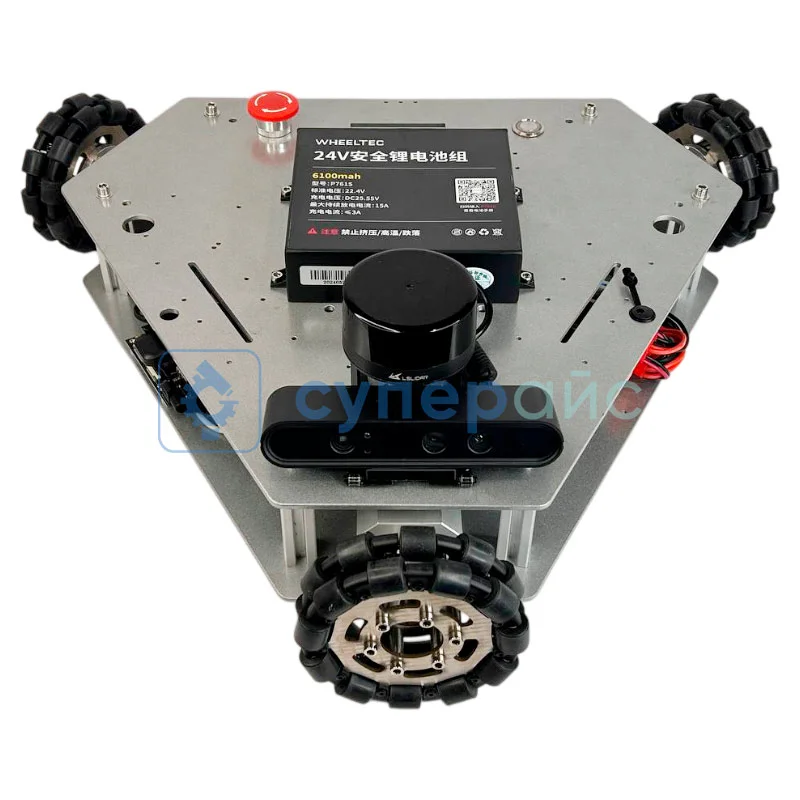 Робот на всенаправленных колесах ROS WHEELTEC R550 (OMNI) PLUS фото 3