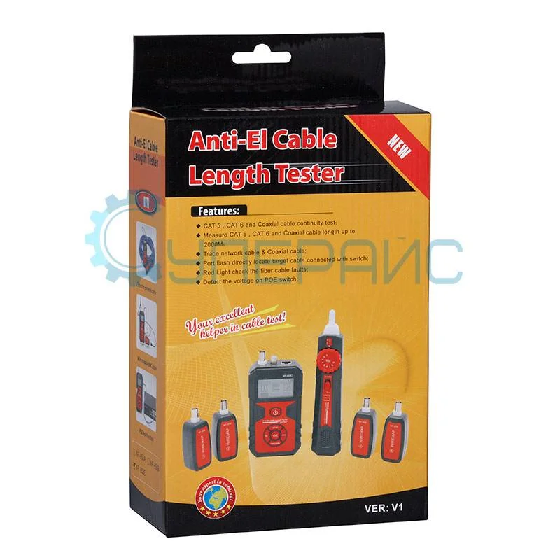 Измеритель длины кабеля Noyafa NF-858C фото 10