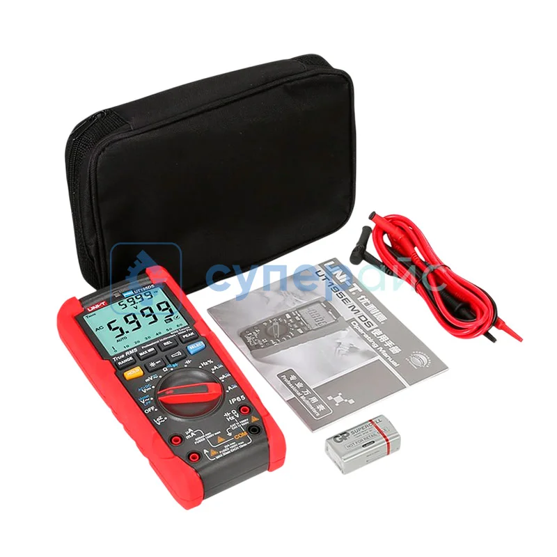 Профессиональный портативный мультиметр UNI-T UT195DS фото 4