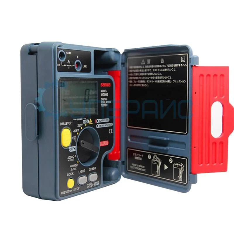 Тестер сопротивления изоляции Sanwa MG500 фото 2