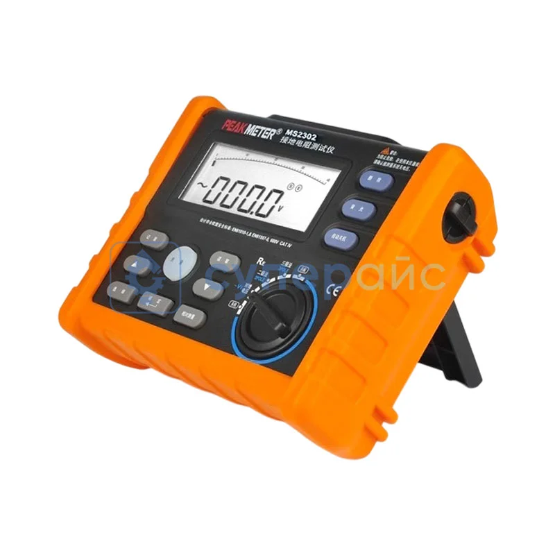 Анализатор заземления Peak Meter MS2302 фото 1