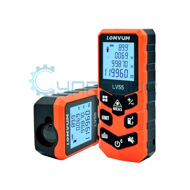 Цифровой лазерный дальномер LOMVUM LV40 40 м фото 1