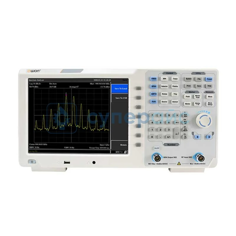 Цифровой спектроанализатор OWON XSA1015P-TG фото 1
