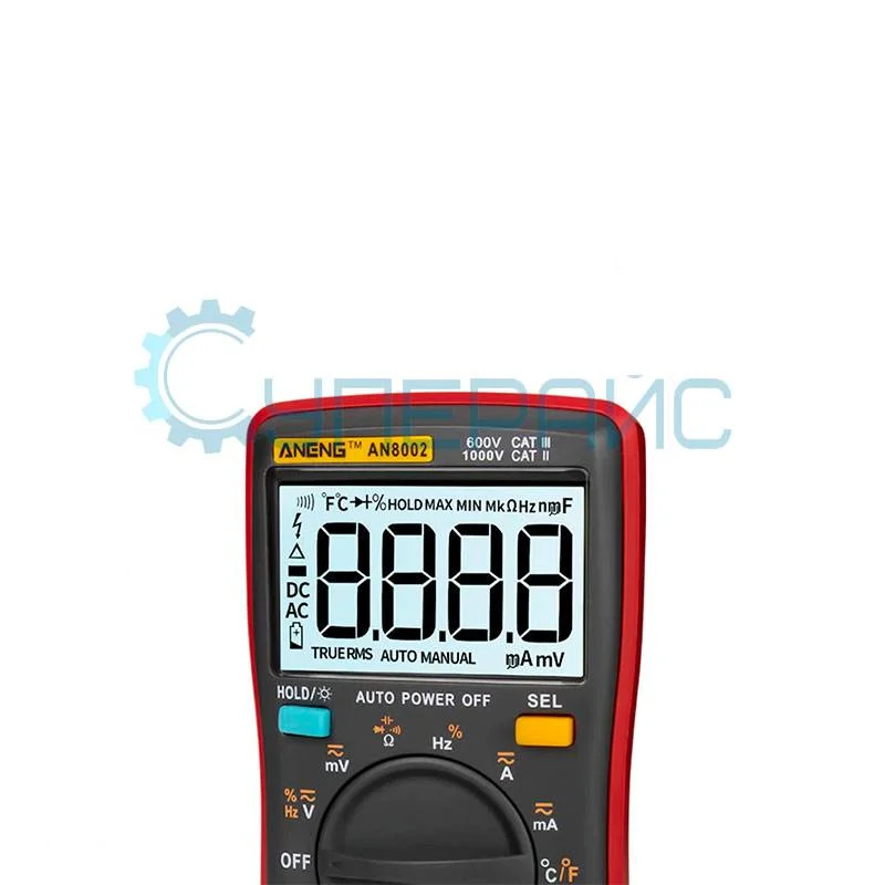 Карманный мультиметр ANENG AN8002 фото 1