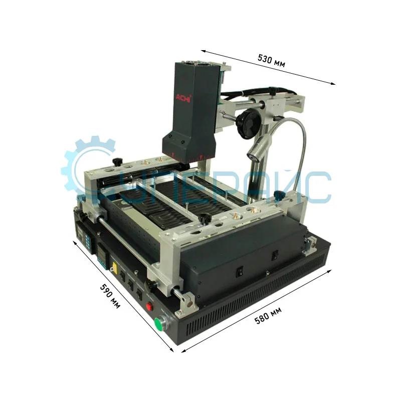Ремонтная паяльная станция ACHI IR-PRO-SC с инфракрасным нагревом по термопрофилю для установки микросхем с малым шагом фото