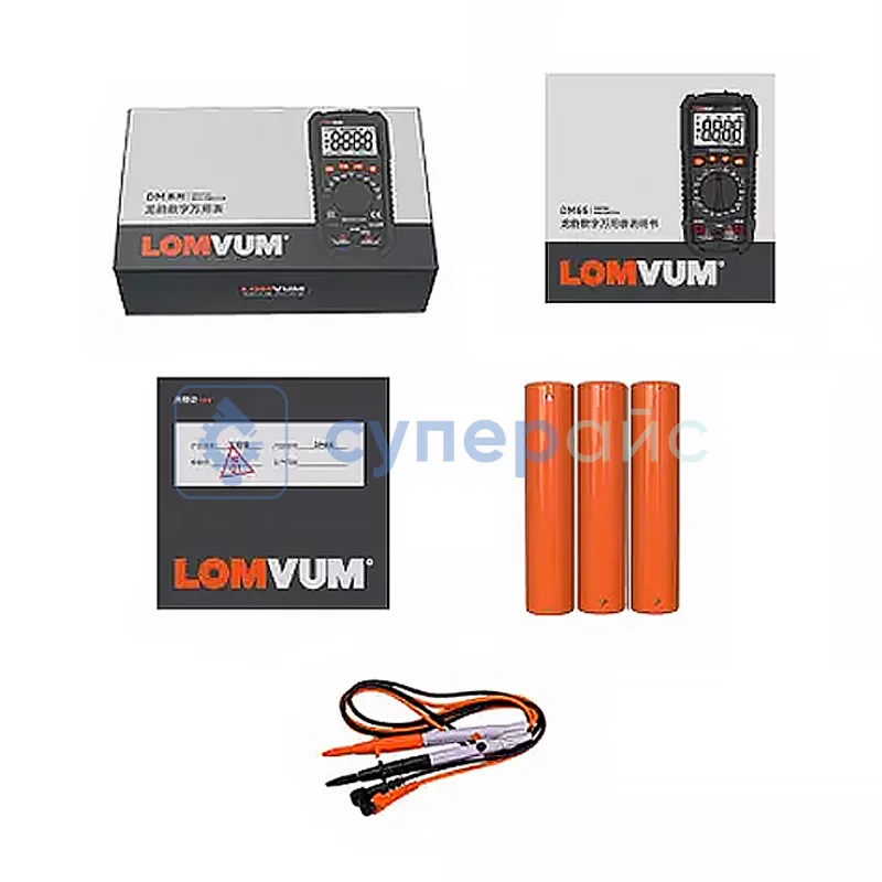 Аналоговый портативный мультиметр Lomvum DM6S фото 1