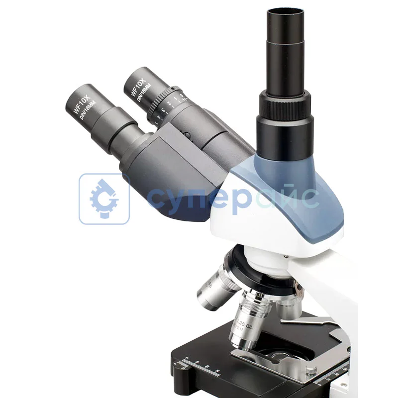 Тринокулярный микроскоп AmScope T120C фото 1