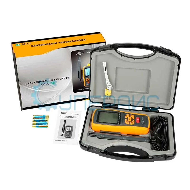 Измеритель влажности и температуры Benetech GM1361+ фото 4