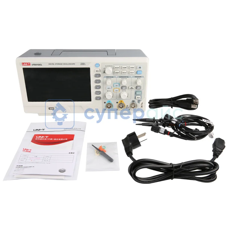 Двухканальный цифровой осциллограф UNI-T UTD2152CL фото 3
