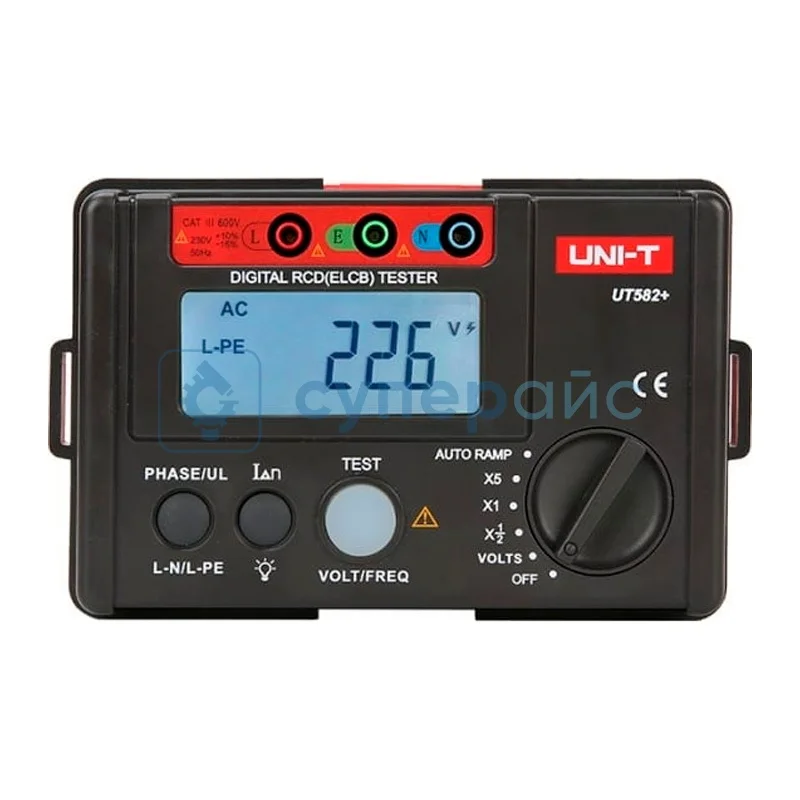 Измеритель сопротивления UNI-T UT582+ фото 1