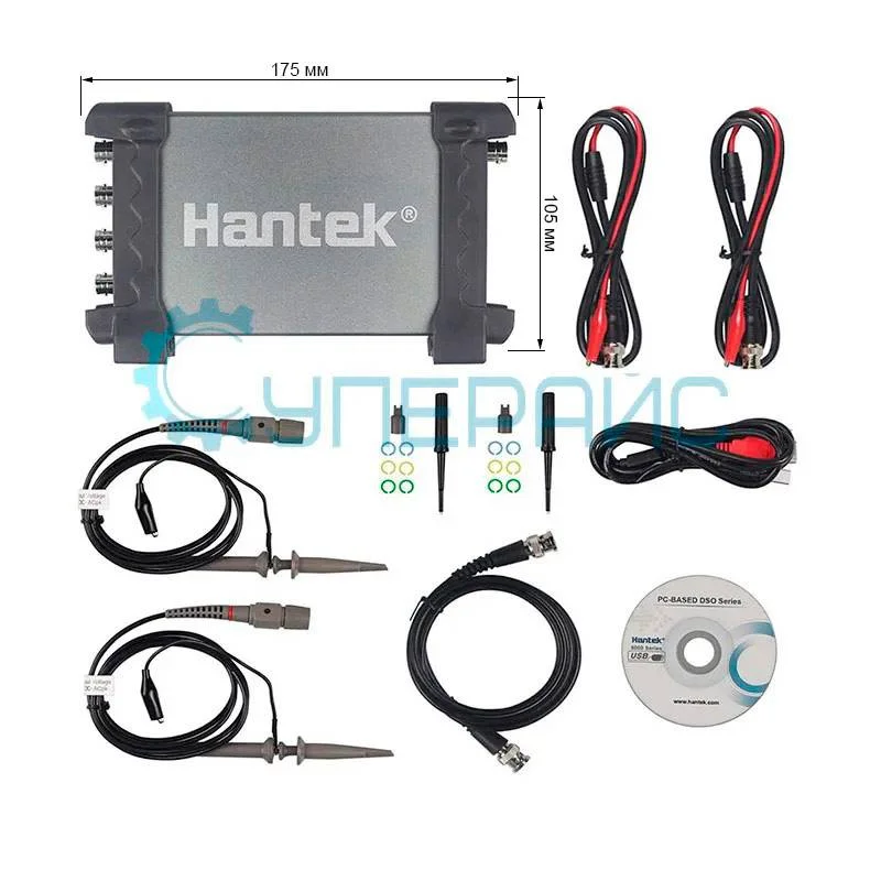 USB осциллограф Hantek 6204BD фото 3