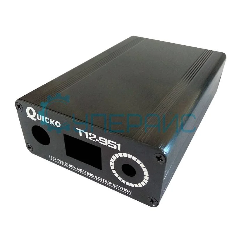 Набор для сборки паяльной станции QUICKO T12-951 с блоком питания и корпусом фото 4