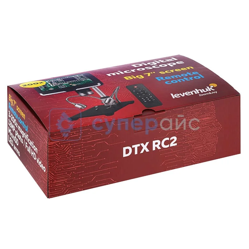 Микроскоп с дистанционным управлением Levenhuk DTX RC2 фото 11
