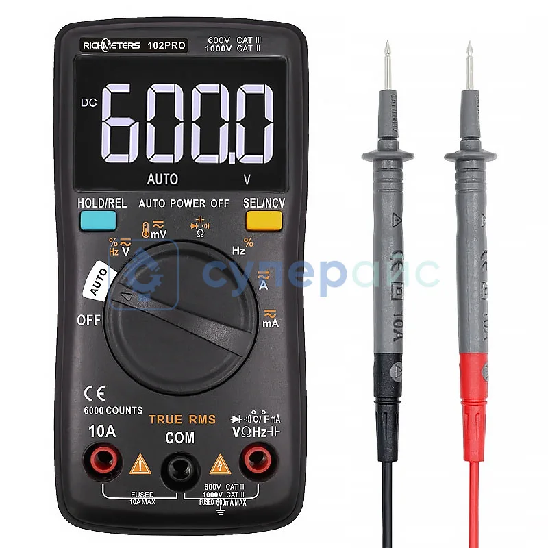 Высокоточный мультиметр RICHMETERS RM102PRO фото 4