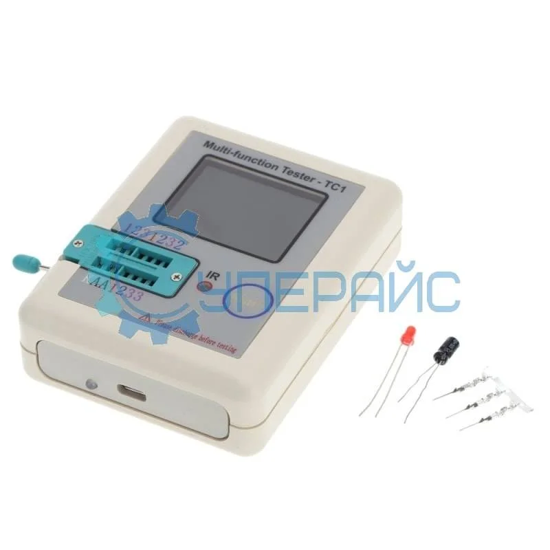 Многофункциональный измеритель Tester-TC1 (RLC, ESR, транзисторы) фото 1
