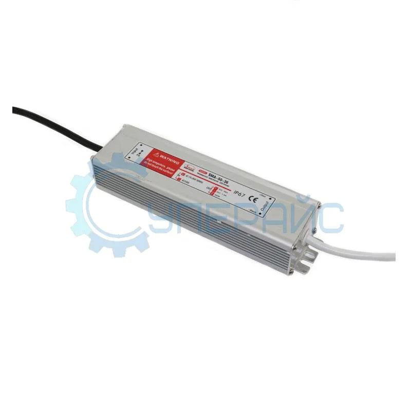 LED трансформатор Smun SMA-50-36 (36 В, 1.4 А, 50 Вт) фото 1