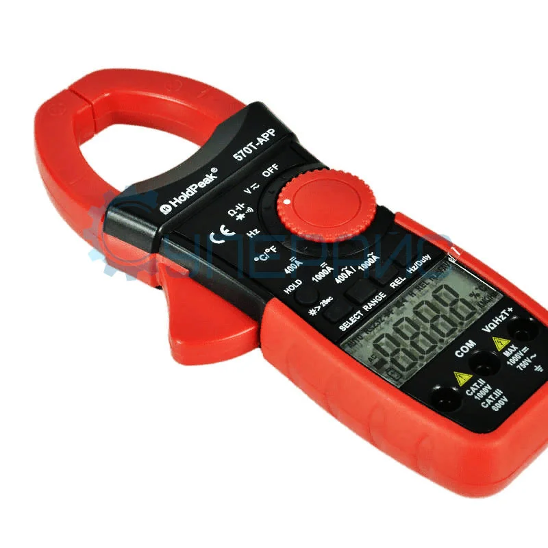 Клещи токоизмерительные HoldPeak HP570T цифровые фото 3