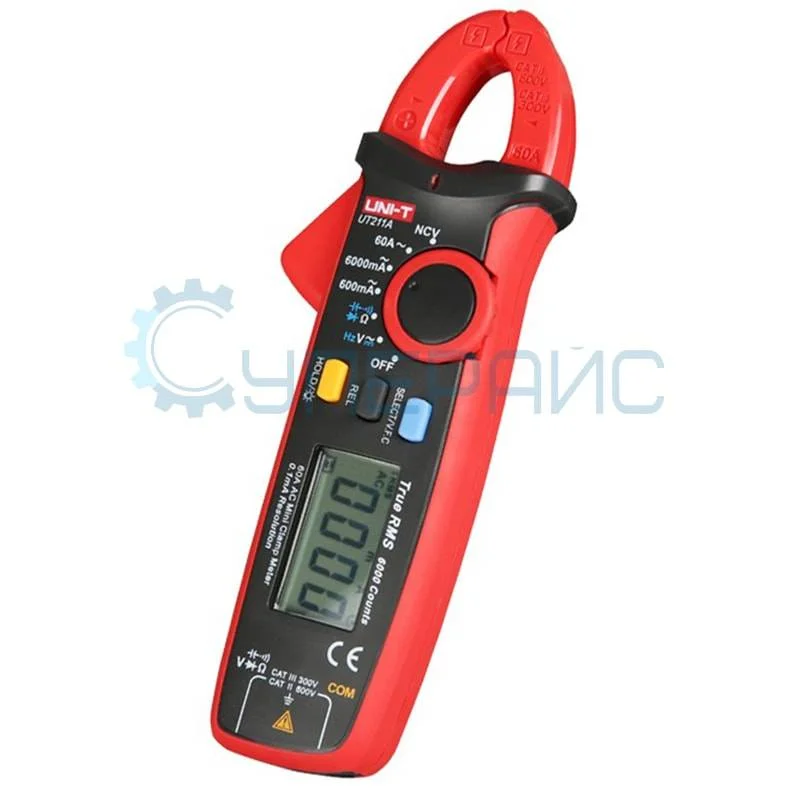 Мультиметр (токоизмерительные клещи) UNI-T UT211A фото 1