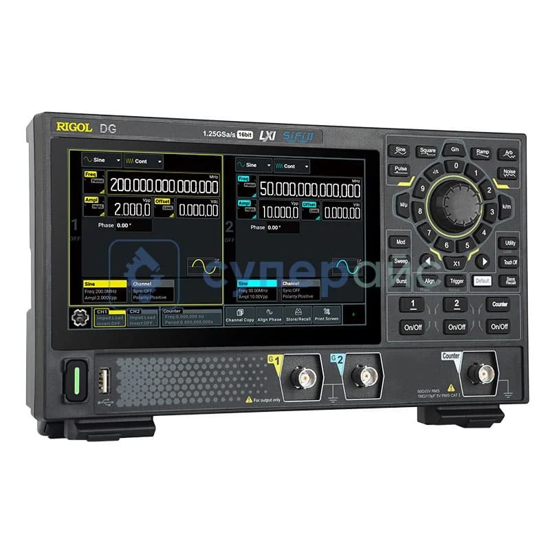 Двухканальный генератор сигнала RIGOL DG912 Pro фото 1