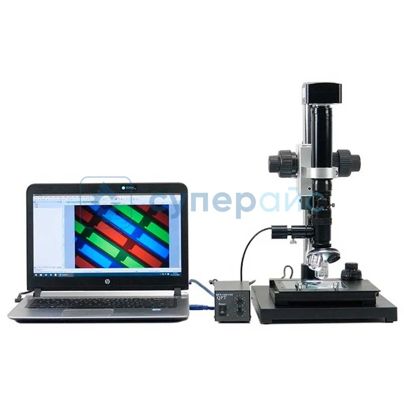 Микроскоп Saike Digital SK-HZM с камерой USB1800W-3.0 и двумя объективами фото 1