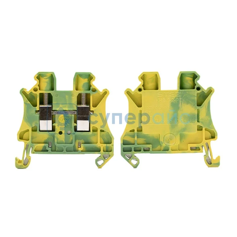 Заземляющая клемма СТЭЗ КНВ 6-2-PE фото 1