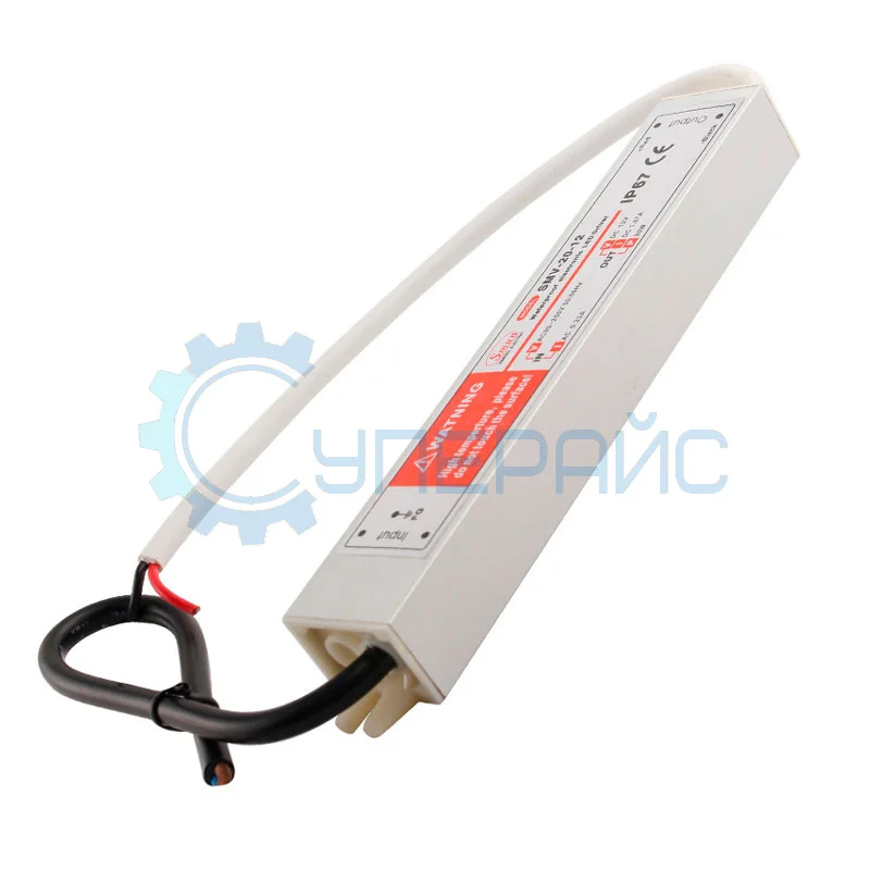 Герметичный блок питания Smun SMV-20-12 (12 В, 2 А, 20 Вт) фото 1