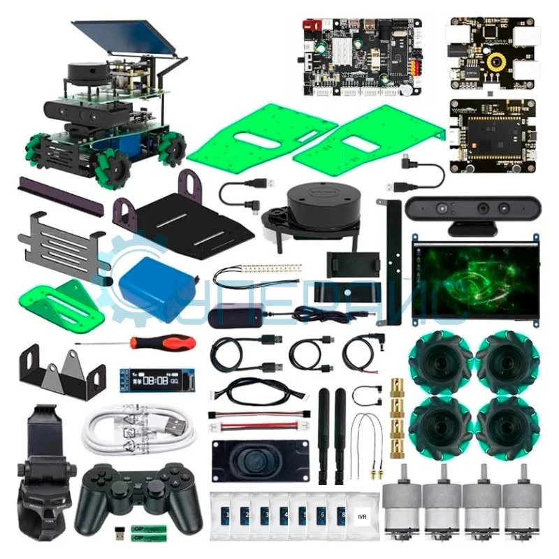 Робот-конструктор Yahboom ROSMASTER X3 Superior-RPi ROS Robot (без контроллера Raspberry Pi) фото 3