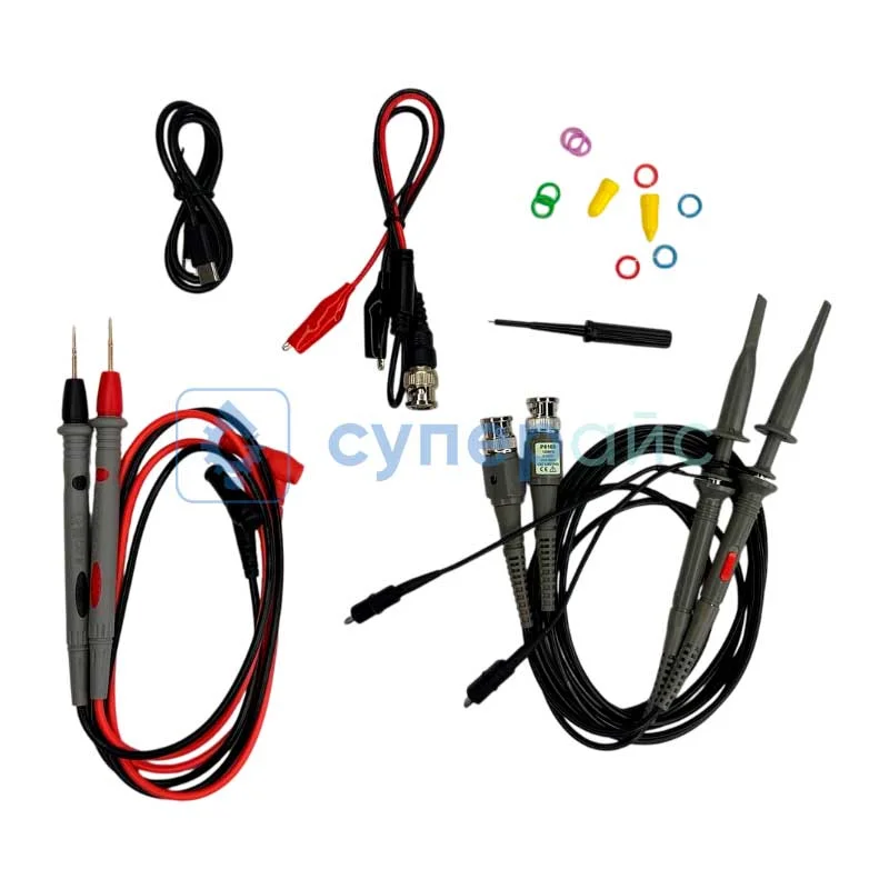 Универсальный осциллограф FNIRSI 2C23T с двумя щупами фото 6