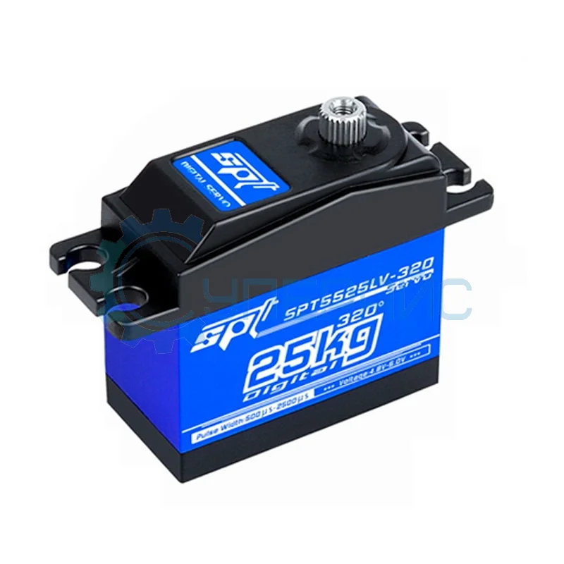 Сервомотор SPT Servo SPT5525LV-320 (320°, 25 кг*с*см) постоянного вращения фото 1