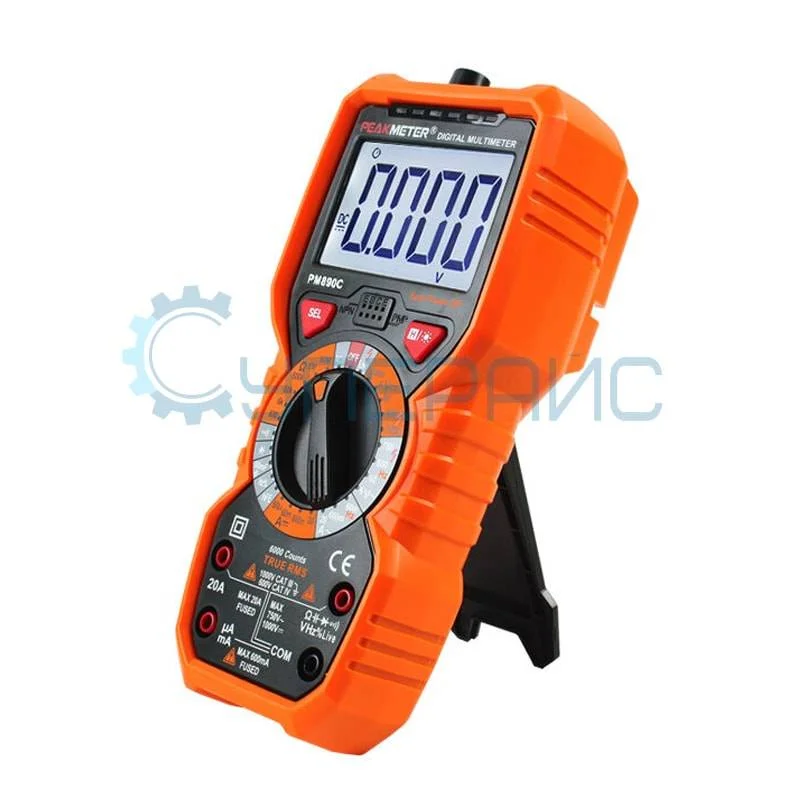 Мультиметр Peakmeter PM890C цифровой (True RMS) фото 1