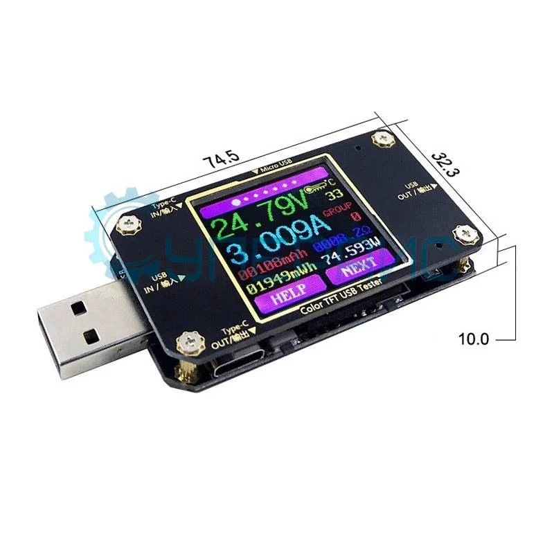 USB тестер JUWEI ATORCH A3 с Bluetooth модулем фото 9