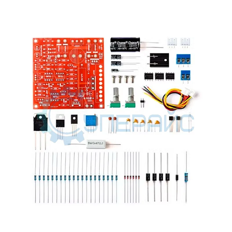 Лабораторный блок питания 30 В, 3 А (набор для сборки) фото 1