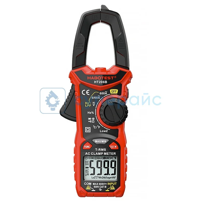 Токоизмерительные клещи Habotest HT206B фото 1