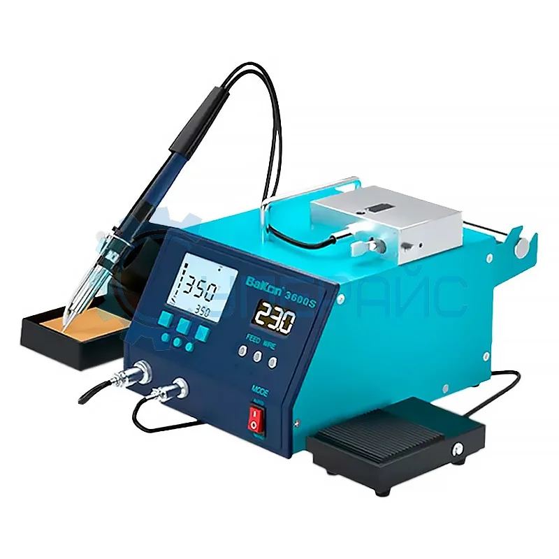 Станция для пайки BAKON BK3600S с автоматической подачей припоя фото 1