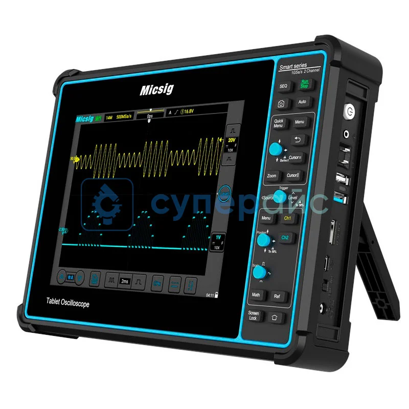 Планшетный осциллограф Micsig STO2002 (2 канала, 200 МГц) фото 1