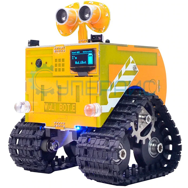 Робот-танк с камерой Xiao-r WuLiBot с контроллером, совместимым со средой Arduino фото 1