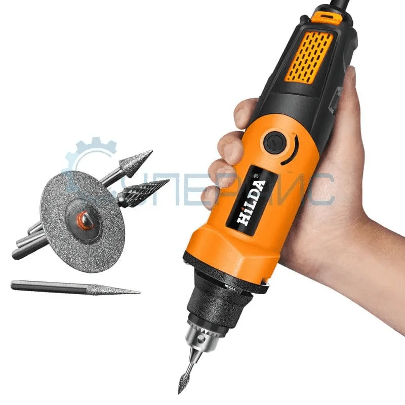 Мини-дрель с набором насадок HiLDA JD3321C фото 1