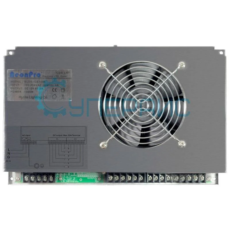 Открытый блок питания NeonPro ELDV-12E1000 (12 В, 83.3 А, 1000 Вт) фото 4
