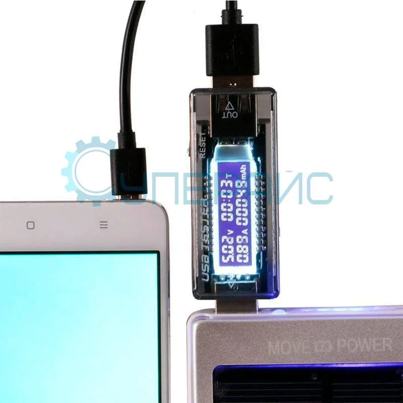 USB вольтамперметр Keweisi KWS V21 фото 5