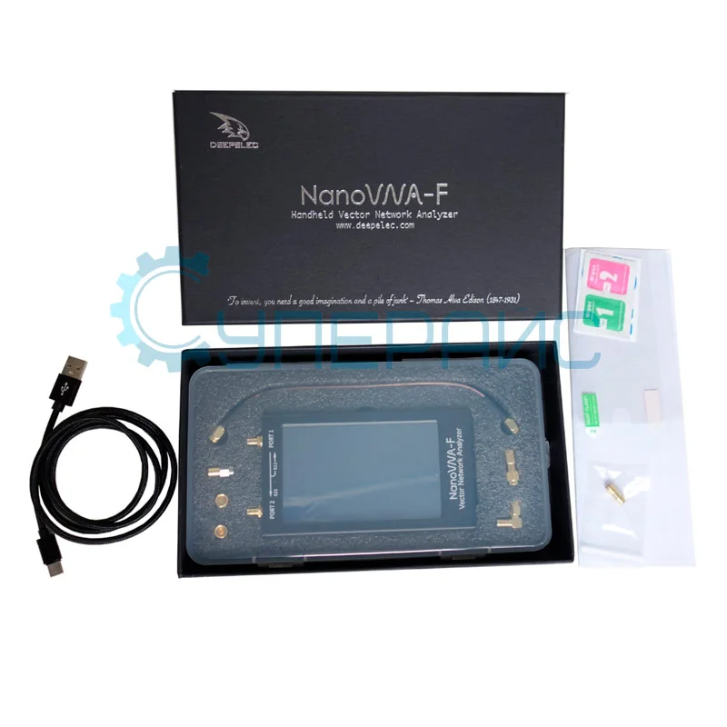 Анализатор электрических цепей DEEPELEC NanoVNA-F фото 5