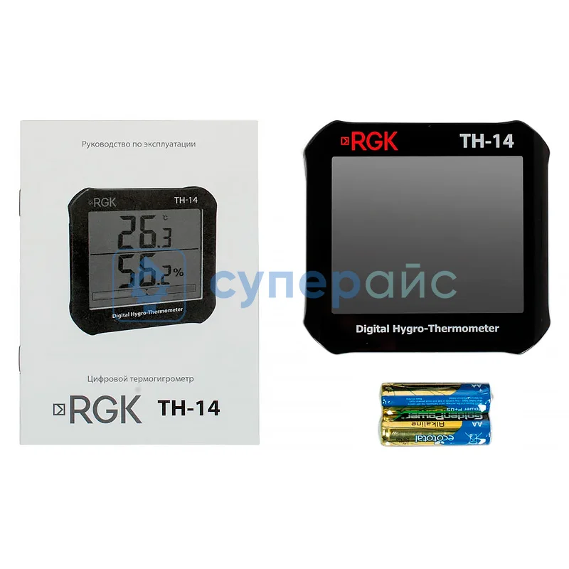 Измеритель температуры и влажности RGK TH-14 + поверка фото 3