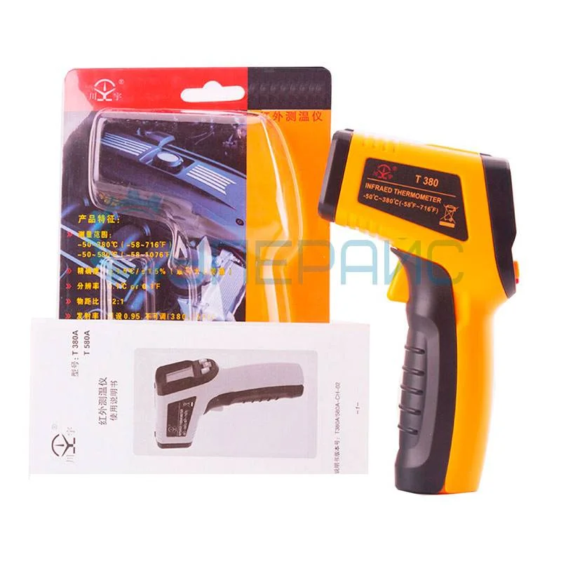 Бесконтактный пирометр Chuanyu T380 фото 8