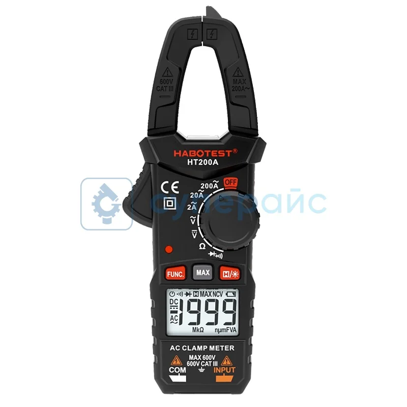 Клещи токоизмерительные Habotest HT200A фото 1