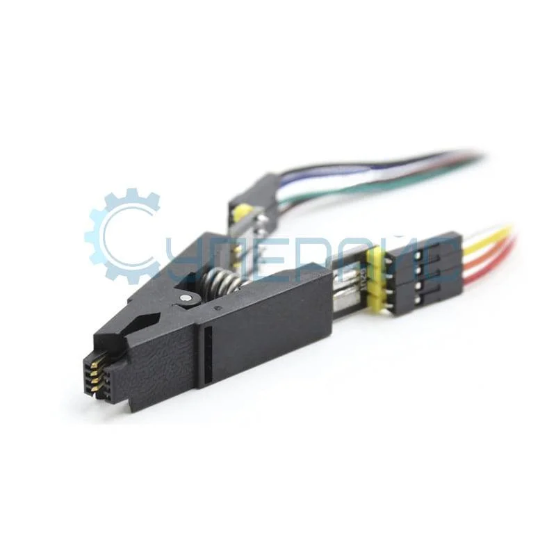 Пружинный адаптер для микросхем в корпусе SOP8 (переходник-прищепка) фото 1