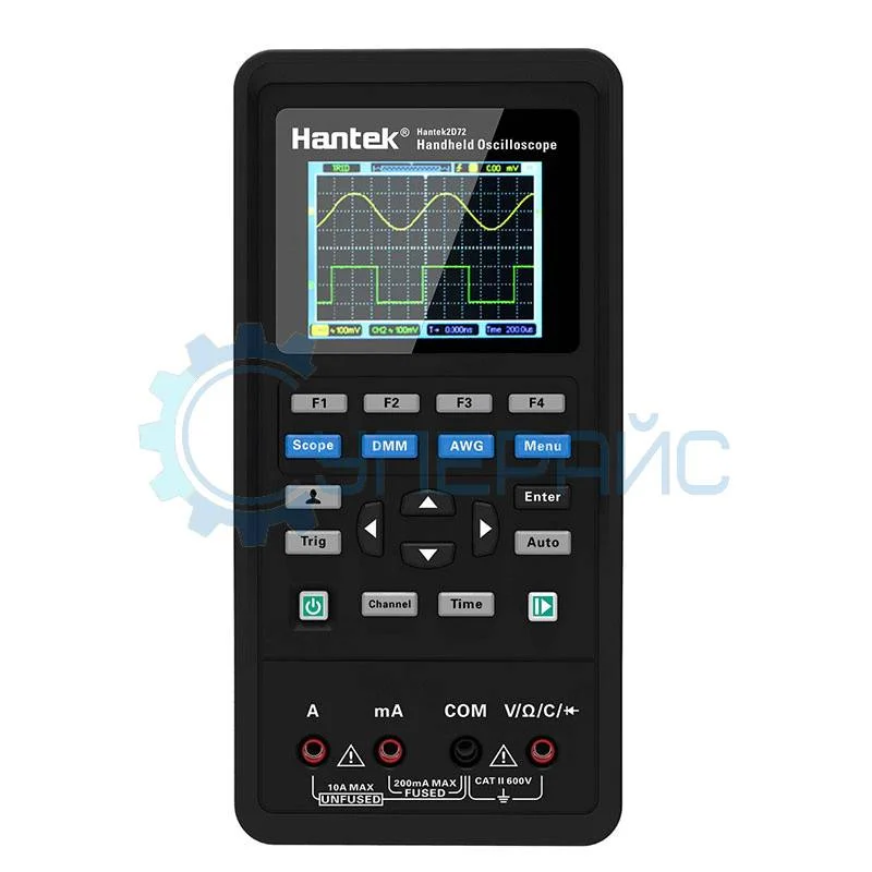 Портативный осциллограф Hantek 2D72 3 в 1 (2 канала, 70 МГц) фото 1
