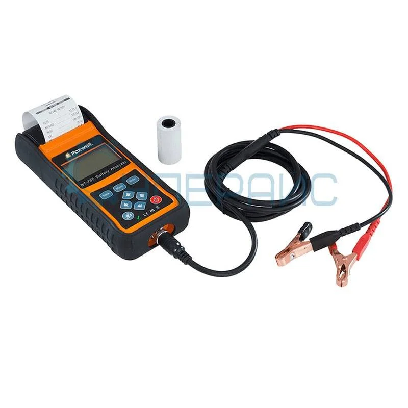 Тестер аккумуляторных батарей автомобилей Foxwell BT-780 c принтером фото 4